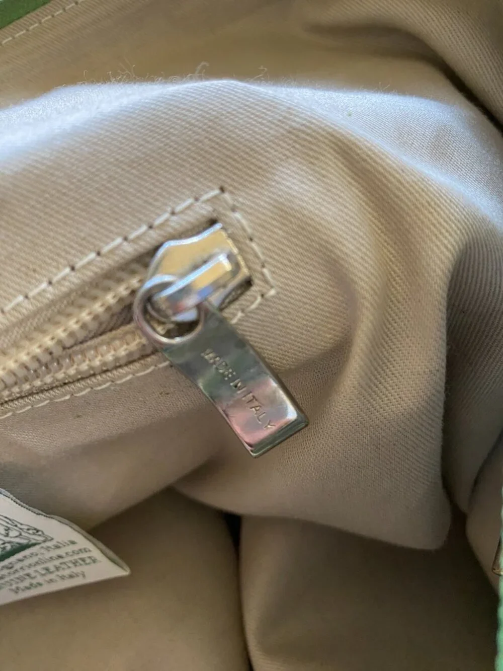 Letorri Leather Handbag Made in Italy - Picture 9 of 15